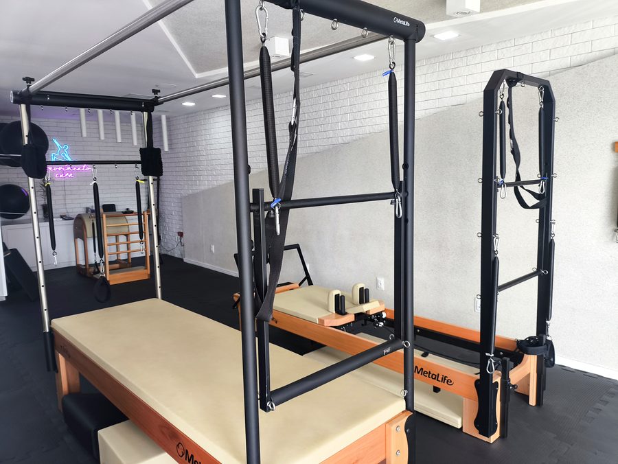 Equipamentos de pilates clínico no estúdio Vitta Sul Pilates